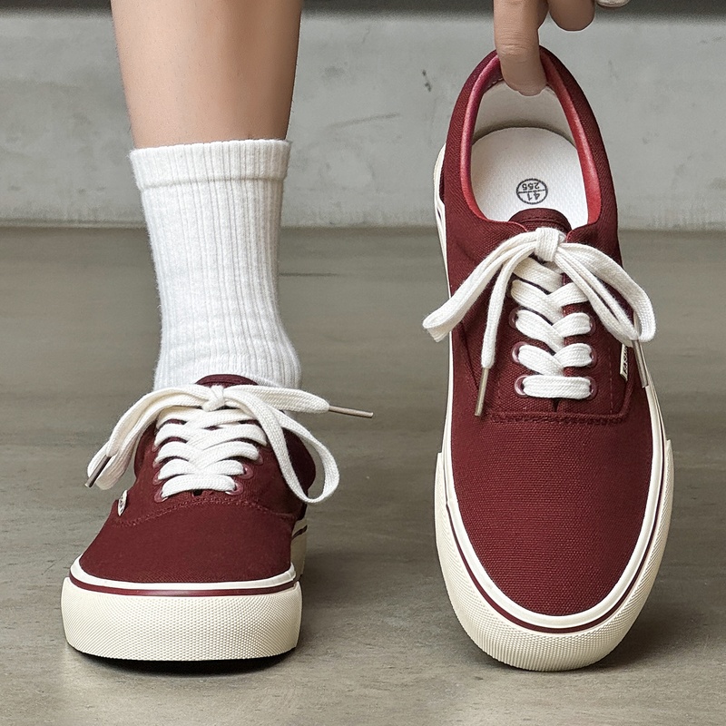 男性クラシックキャンバスシューズカジュアルロートップスニーカ - Vans Shoes Old Skool のレビューと価格